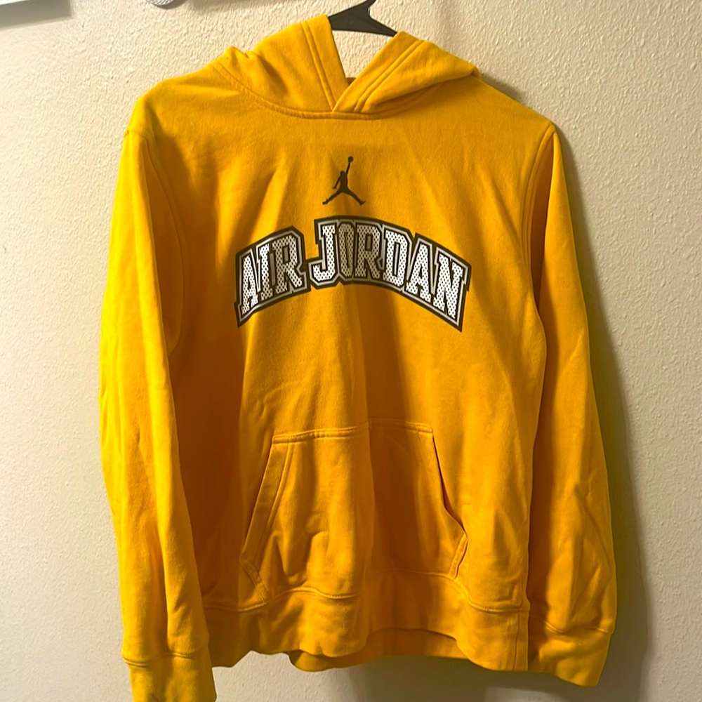 Yellow Air Jordan Hoodie